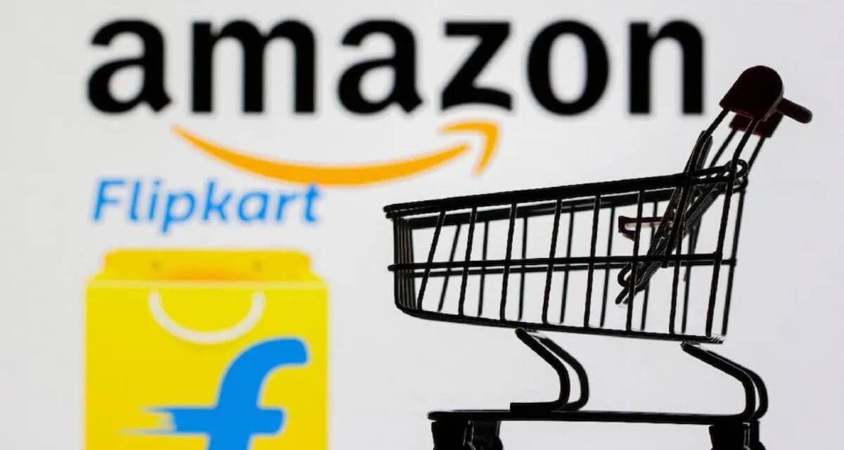 फेस्टिव्ह सीझन सेलमध्ये Amazon-Flipkart च्या अडचणी वाढल्या, नियम तोडल्याचा आरोप – India TV Hindi